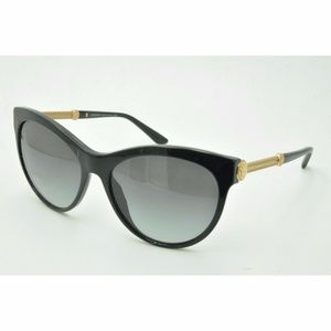 Versace Sunglasses 4292 GB1/8G Black Gold Frames / Gray Gradient Lenses 57mm